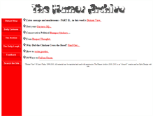Tablet Screenshot of humorarchive.efinke.com